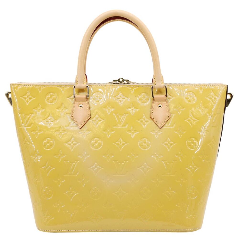 Louis Vuitton  Montebello MM Monogram Vernis Shoulder Bag Mustard - Picture 3 of 12